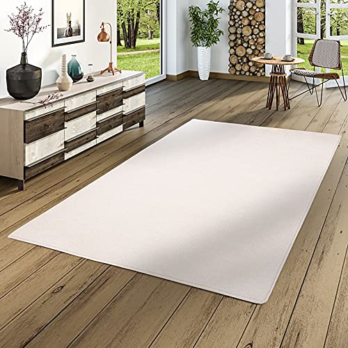 Snapstyle Hochflor Velours Teppich Luna Weiss in 24 Größen von Snapstyle