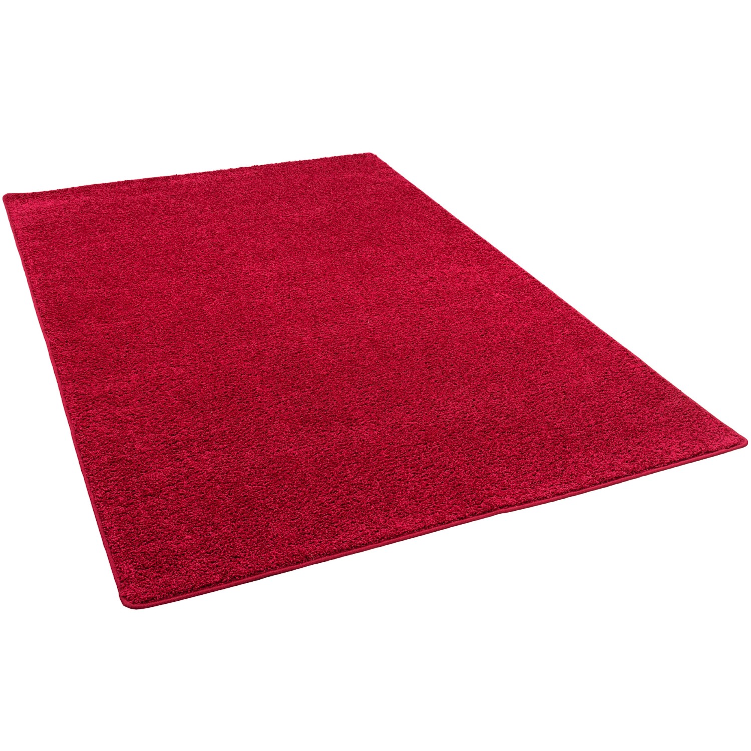 Snapstyle Hochflor Velours Teppich Mona Rot 80x160cm Snapstyle Hochflor Velours Teppich Mona Rot 80x160cm von Snapstyle