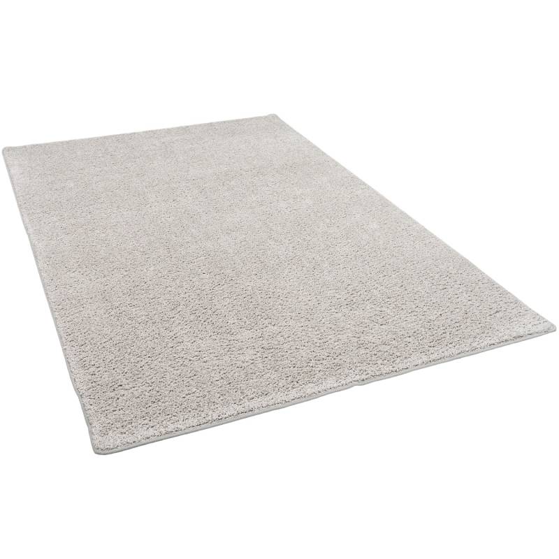 Snapstyle Hochflor Velours Teppich Mona Silbergrau 100x400cm von Snapstyle