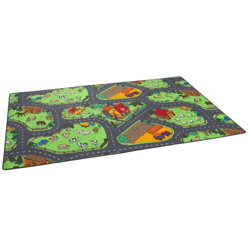 Snapstyle Kinder Spiel Straßenteppich Anthrazit 80x160cm Snapstyle Kinder Spiel Straßenteppich Anthrazit 80x160cm von Snapstyle