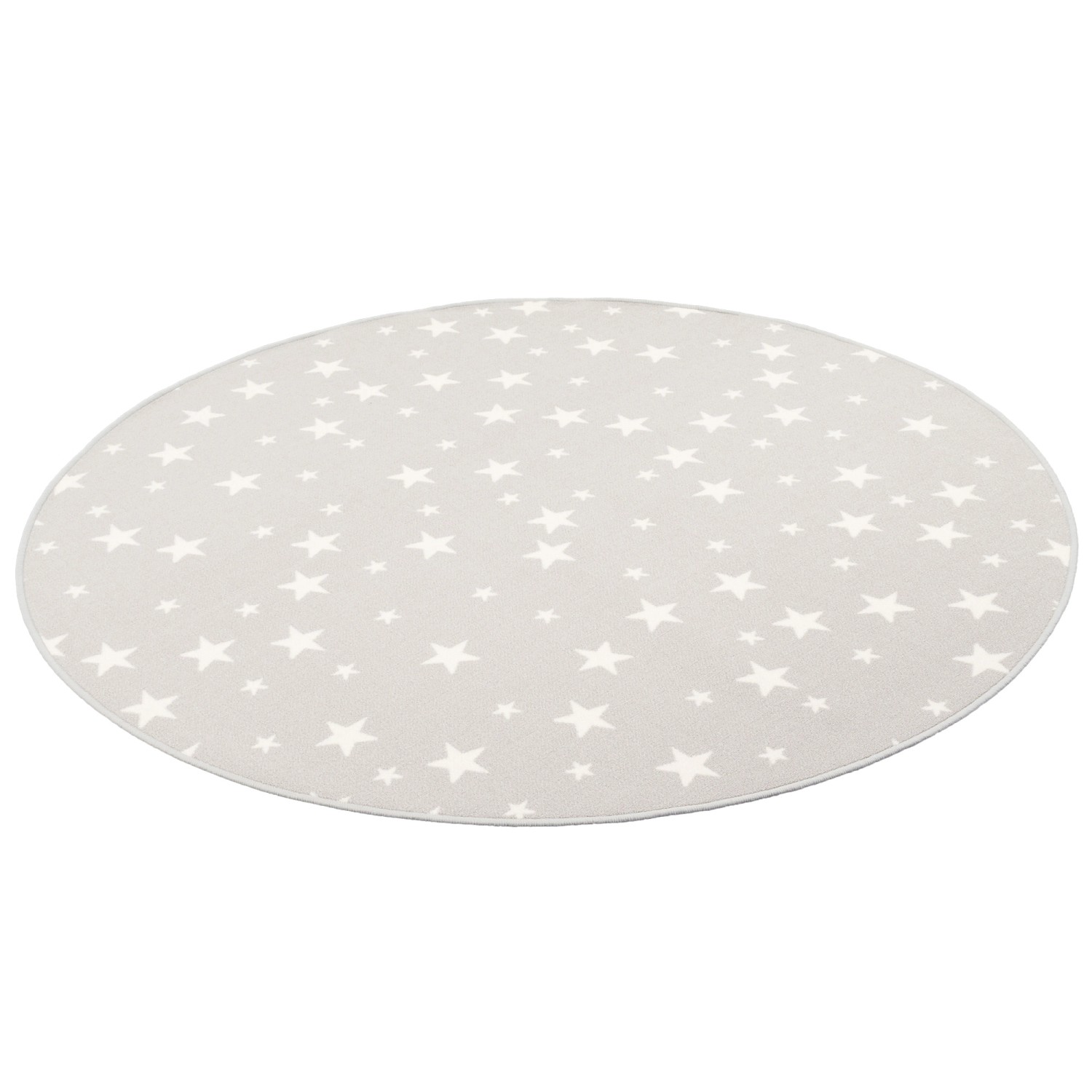 Snapstyle Kinder Spiel Teppich Sterne Grau 100cm Rund Snapstyle Kinder Spiel Teppich Sterne Grau 100cm Rund von Snapstyle