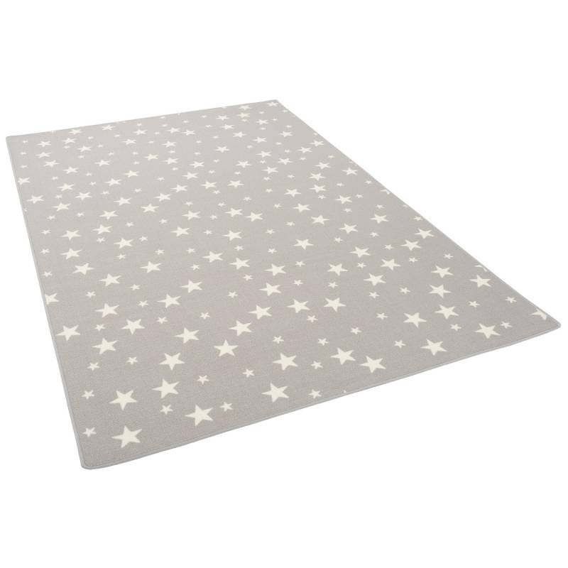 Snapstyle Kinder Spiel Teppich Sterne Grau 80x320cm von Snapstyle