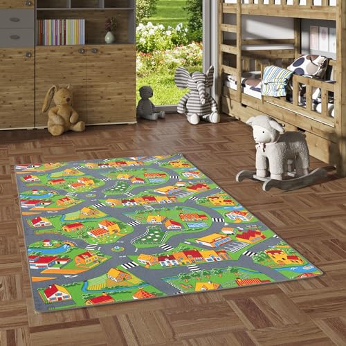 Snapstyle Kinder und Spielteppiche | Große Auswahl an Straßenteppichen | Pflegeleicht und Strapazierfähig für Kinderzimmer von Snapstyle