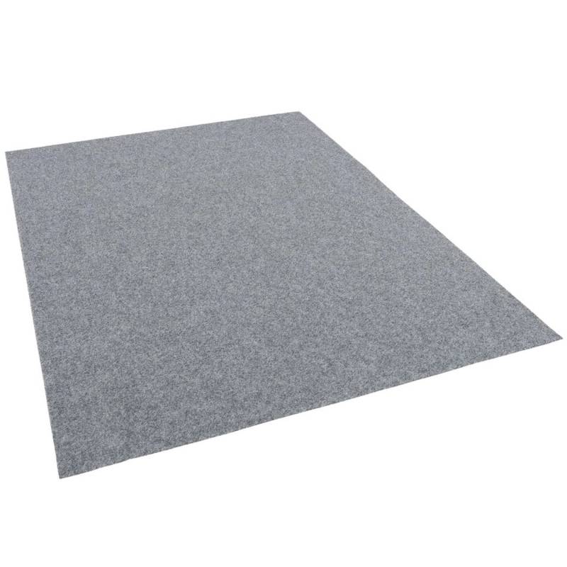 Snapstyle Kunstrasen Rasenteppich mit Noppen Kingston Grau 200x450cm von Snapstyle