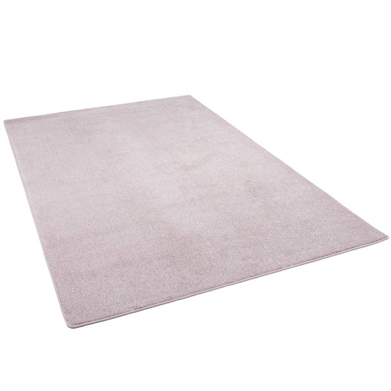 Snapstyle Luxus Soft Velours Teppich Shine Rosa 200x200cm von Snapstyle