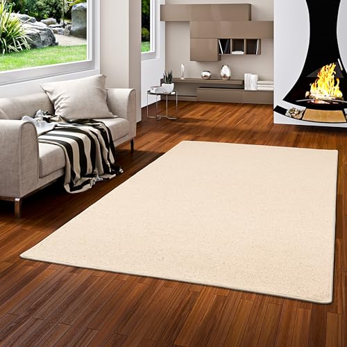 Snapstyle Natur Teppich Wolle Berber Beige in 24 Größen von Snapstyle