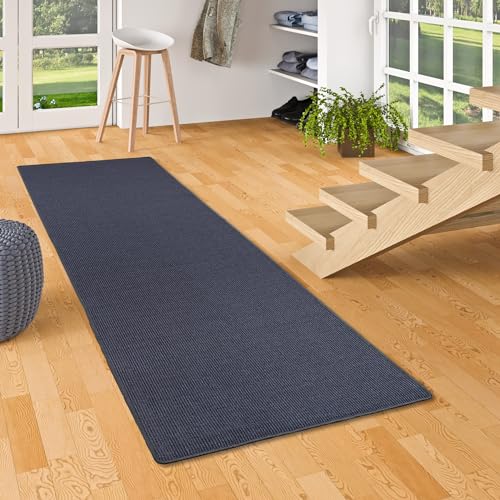 Snapstyle Sisal Natur Läufer Teppich Astra Blau in 9 Größen von Snapstyle