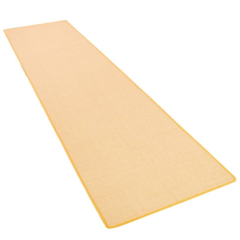 Snapstyle Sisal Natur Läufer Teppich Honig 80x240cm von Snapstyle