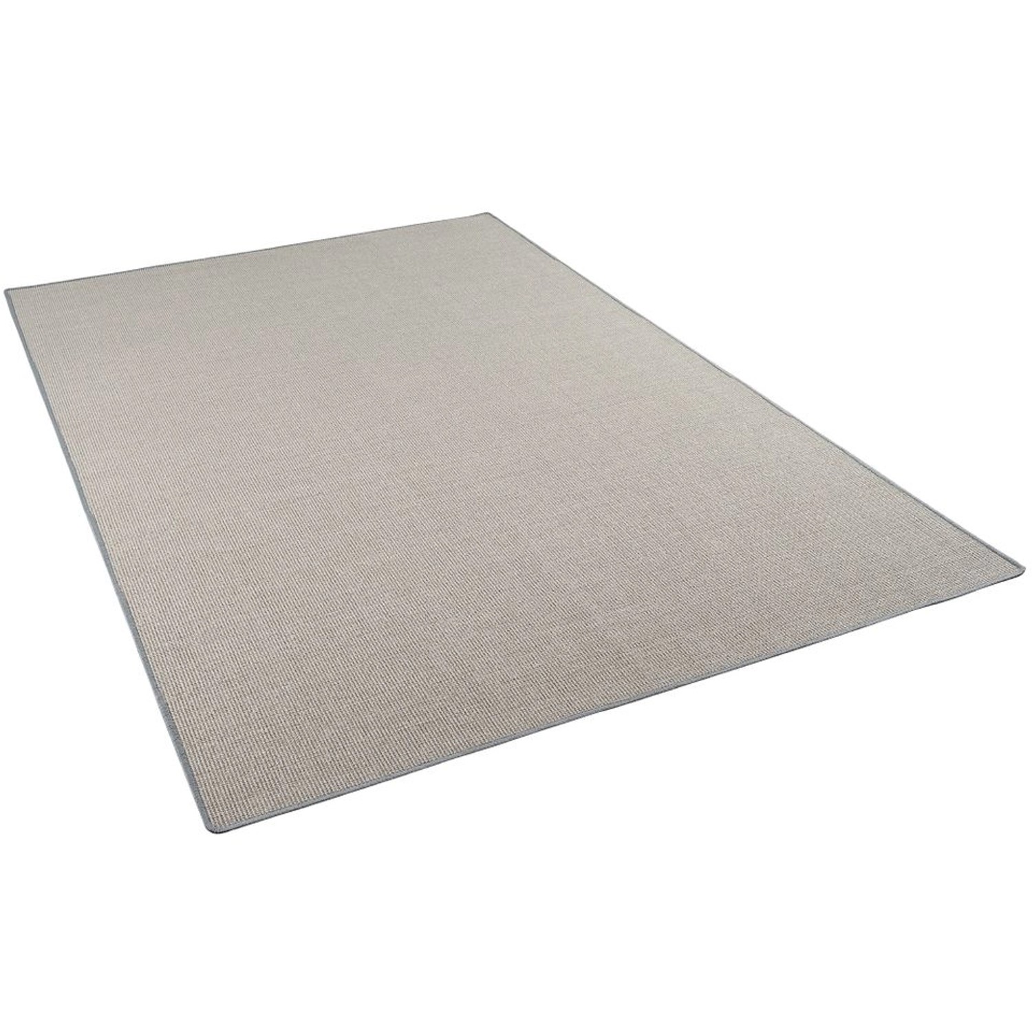 Snapstyle Sisal Natur Teppich Klassisch Grau  133x133 cm von Snapstyle