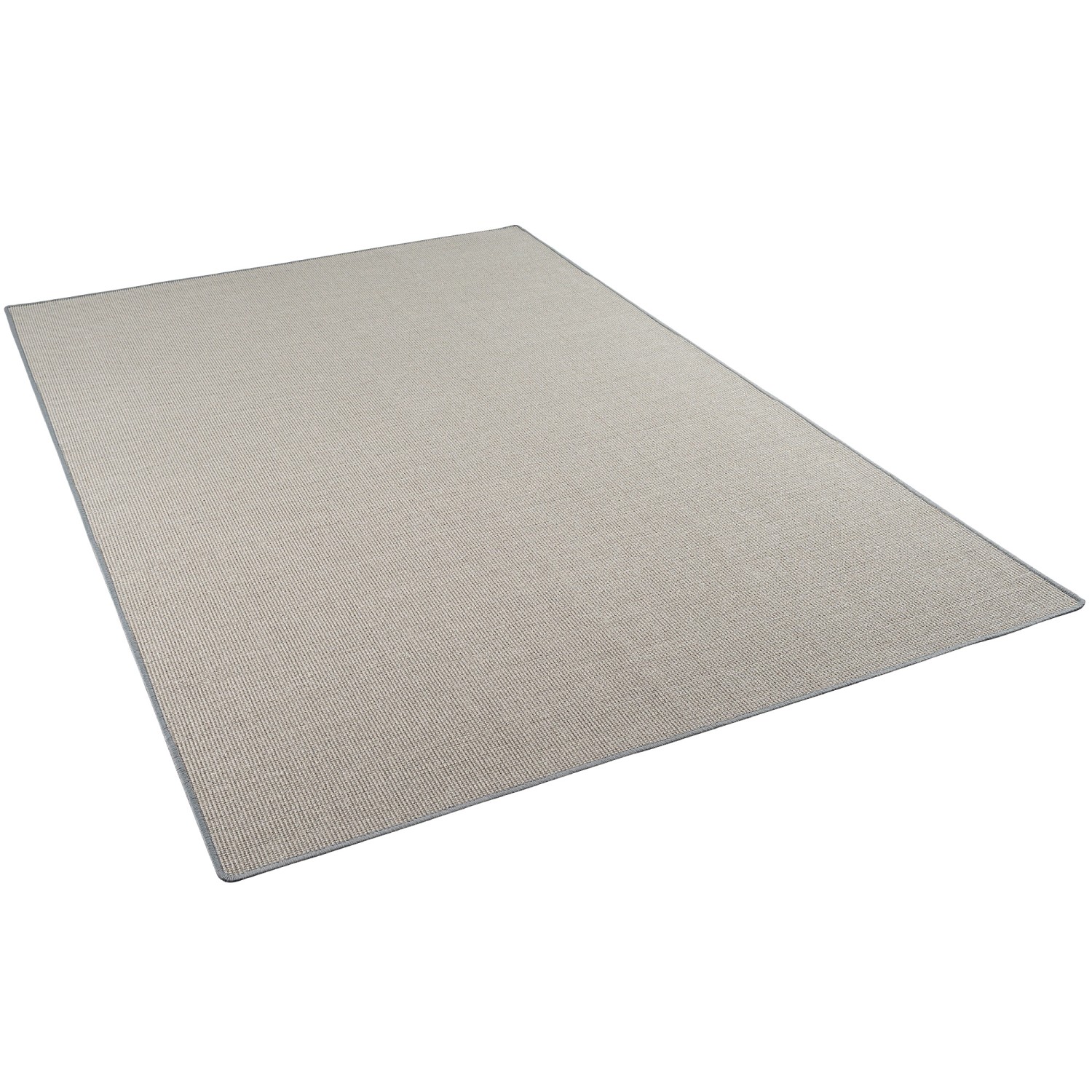 Snapstyle Sisal Natur Teppich Klassisch Grau  160x160 cm von Snapstyle