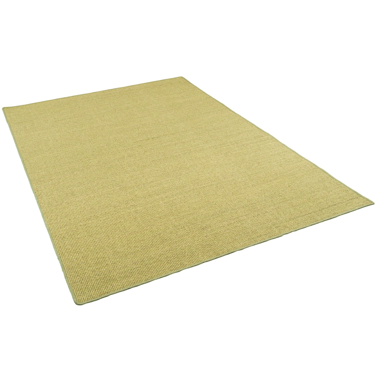 Snapstyle Sisal Natur Teppich Klassisch Grün  100x200 cm von Snapstyle