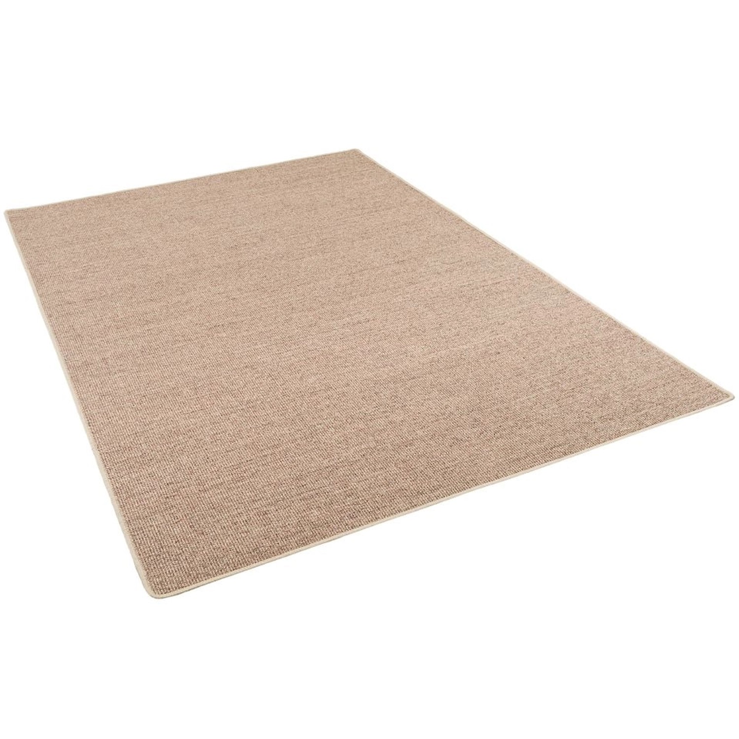 Snapstyle Sisal Natur Teppich Klassisch Kies  100x100 cm von Snapstyle