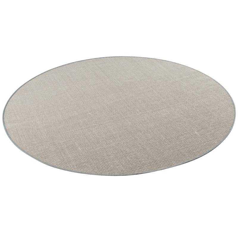 Snapstyle Sisal Natur Teppich Rund Grau 100x100cm von Snapstyle