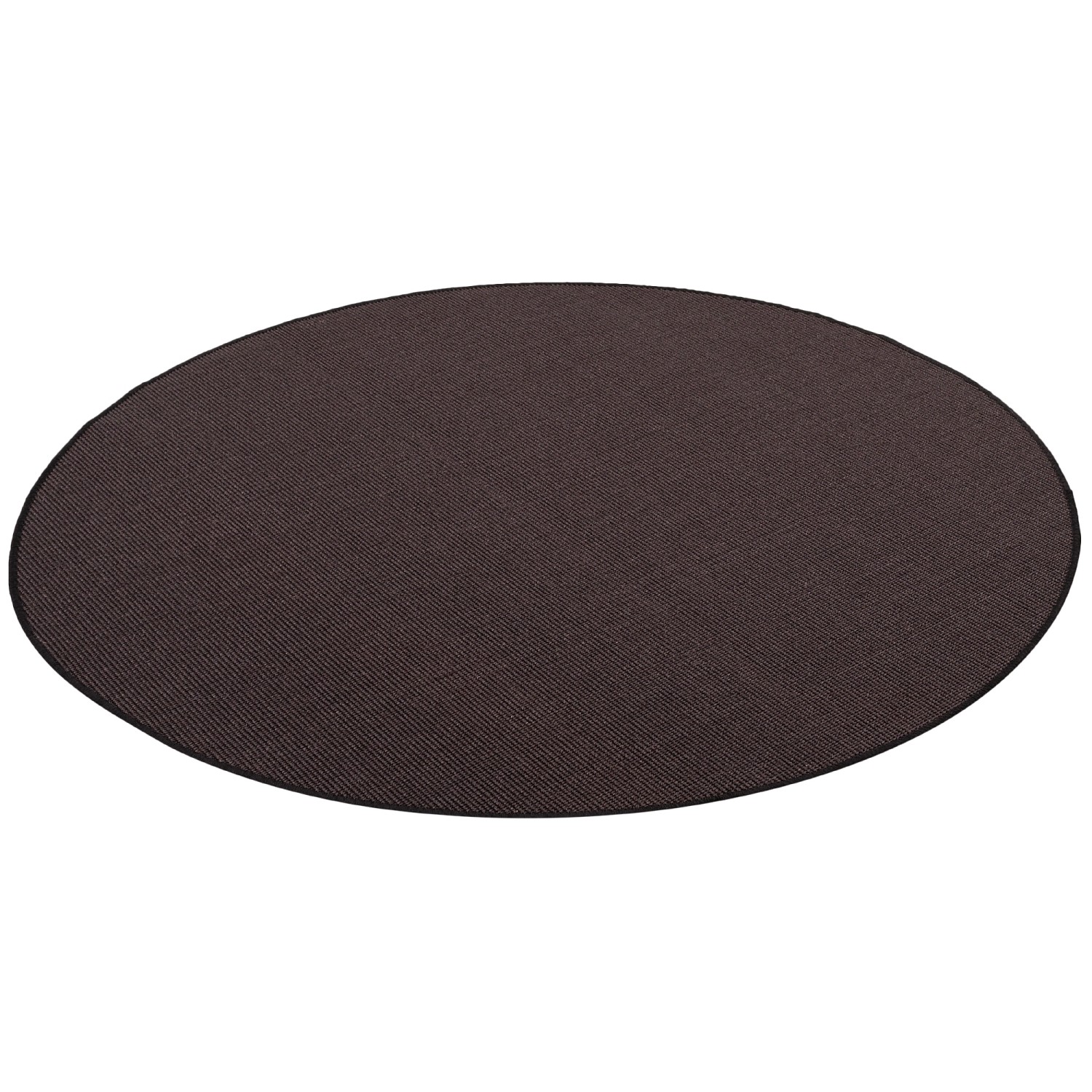 Snapstyle Sisal Natur Teppich Rund Schwarz 133x133cm Snapstyle Sisal Natur Teppich Rund Schwarz 133x133cm von Snapstyle