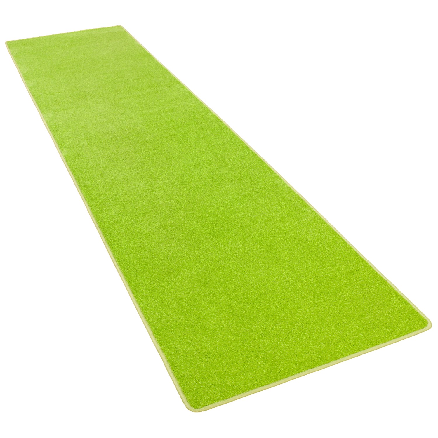 Snapstyle Trend Velours Läufer Teppich Joy Grasgrün 80x400cm Snapstyle Trend Velours Läufer Teppich Joy Grasgrün 80x400cm von Snapstyle