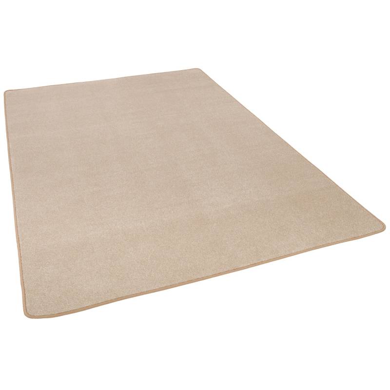 Snapstyle Trend Velours Teppich Joy Beige 133x133cm von Snapstyle