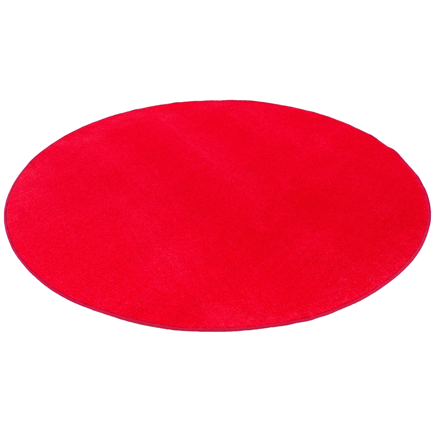 Snapstyle Trend Velours Teppich Joy Knallrot 160cm Rund Snapstyle Trend Velours Teppich Joy Knallrot 160cm Rund von Snapstyle