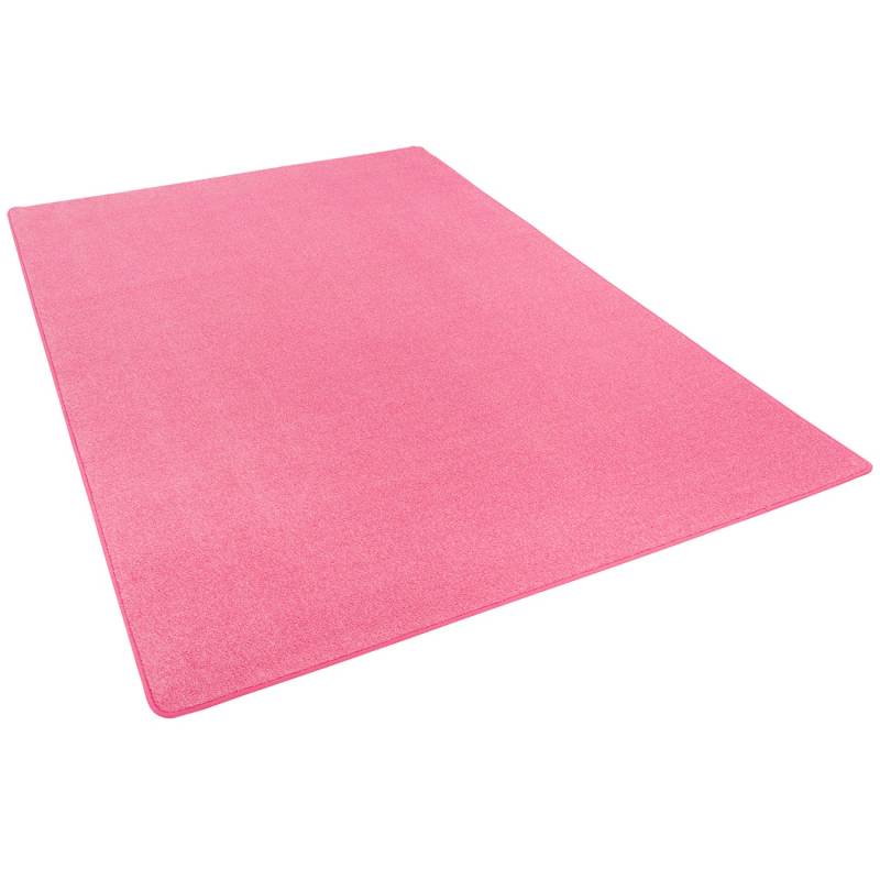 Snapstyle Trend Velours Teppich Joy Rosa 200x300cm von Snapstyle