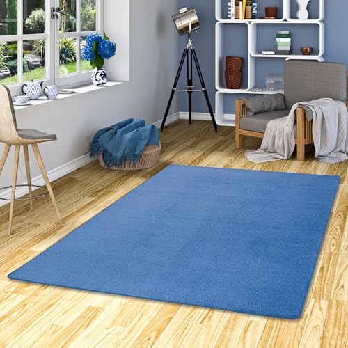 Snapstyle Velours Teppich Kurzflor Pflegeleicht für Wohnzimmer, Schlafzimmer und Kinderzimmer von Snapstyle