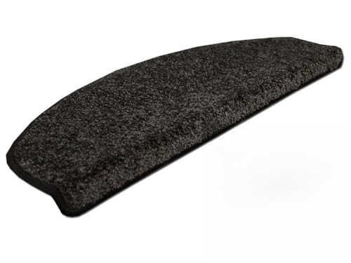 Snapstyle Velours-Stufenmatte Triumph Anthrazit (halbrund) einzeln oder im 15er Set in 2 Größen von Snapstyle