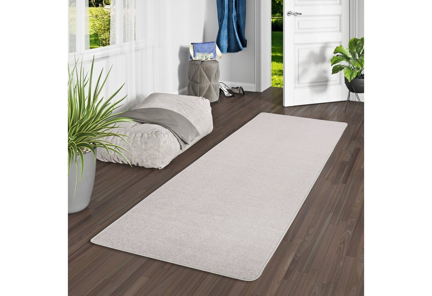 Snapstyle Veloursteppich Trend Velours Läufer Teppich Joy, Eckig, Höhe: 8.5 mm Snapstyle Veloursteppich Trend Velours Läufer Teppich Joy, Eckig, Höhe: 8.5 mm von Snapstyle