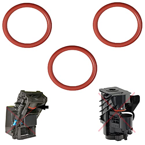 3x Dichtung O-Ringe passend für Bosch Vero Siemens EQ EQ5 EQ6 EQ7 EQ8 EQ9 Serie Neff Gaggenau für die Brüheinheit Brühgruppe Anpresskolben Kolben von Snapworld-Kaffee von Snapworld-Kaffee