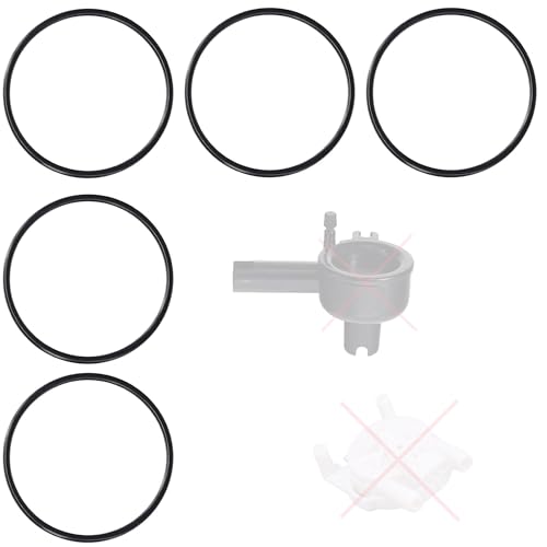 Snapworld-Kaffee 5x Dichtung O-Ring für Flowmeter Wasserzähler Digmesa & Cappuccinatore kompatibel mit Saeco Philips Gaggia Solis Kaffeemaschinen für 9160.039/996530013859 von Snapworld-Kaffee