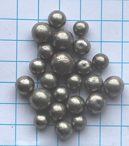 80 Gramm 99,9% Nickel Metall Kugeln – Pure Element 28 Probe – Kostenloser Versand von Snaucke Elements