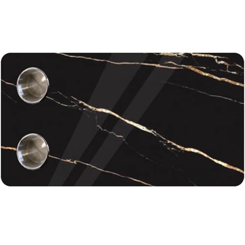 Snaweo Bootstisch, Wandtisch Klappbar, Wohnmobil-Camper-Tischplatte, Camper-Tischplatten-Ersatz, Mit Zwei Integrierten Getränkehaltern Aus Edelstahl, Wohnmobil-Tischplatten-Ersatz(Square) von Snaweo