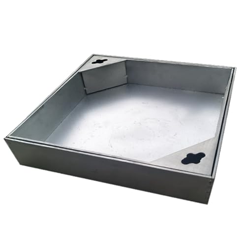 Snaweo Edelstahl-Schachtabdeckung Und Rahmen, Versenkte Schachtabdeckung, Unsichtbarer Schachtdeckel, Klärgrubendeckel, Integrierte Inspektionsabdeckung Für Hof, Einfahrt Und Gehweg(30x30cm/12x12in) Snaweo Edelstahl-Schachtabdeckung Und Rahmen, Versenkte Schachtabdeckung, Unsichtbarer Schachtdeckel, Klärgrubendeckel, Integrierte Inspektionsabdeckung Für Hof, Einfahrt Und Gehweg(30x30cm/12x12in) von Snaweo
