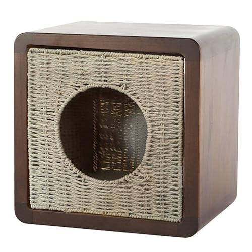 Snaweo Katzennest Nachttisch, Nachttisch Aus Massivholz, Halbgeschlossenes Integriertes Katzenbett, Modernes Minimalistisches Design, Schuhwechselhocker, Kleine Und Mittelgroße Hauswohnung(Dark brown) Snaweo Katzennest Nachttisch, Nachttisch Aus Massivholz, Halbgeschlossenes Integriertes Katzenbett, Modernes Minimalistisches Design, Schuhwechselhocker, Kleine Und Mittelgroße Hauswohnung(Dark brown) von Snaweo