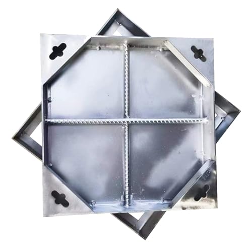 Snaweo Schachtabdeckung, Versenkbarer Klärgrubendeckel Mit Sockel, Schachtabdeckung Und Rahmen Aus Edelstahl 304, Unsichtbarer Schachtdeckel, Robuster Inspektionsdeckel Aus Metall Für Die Einfahrt(30x Snaweo Schachtabdeckung, Versenkbarer Klärgrubendeckel Mit Sockel, Schachtabdeckung Und Rahmen Aus Edelstahl 304, Unsichtbarer Schachtdeckel, Robuster Inspektionsdeckel Aus Metall Für Die Einfahrt(30x von Snaweo