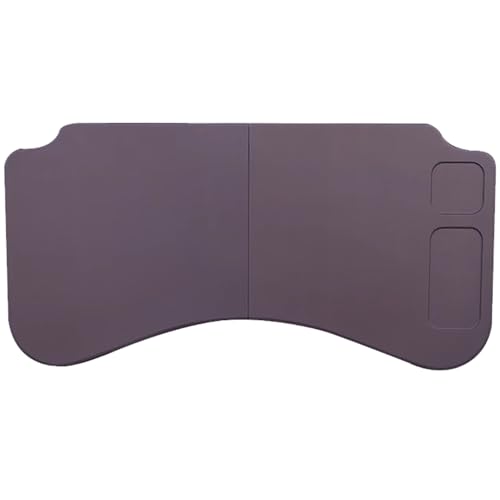 Snaweo Wandklapptisch, Mehrzweck-Tablett, Lenkrad-Tischplatte, Laptop-Notebook-Schreibtischhalterung, Zubehör, ESS- Und Trinktabletthalter, for Fahrerzubehör(Brown) von Snaweo