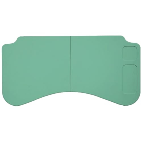 Snaweo Wandklapptisch, Mehrzweck-Tablett, Lenkrad-Tischplatte, Laptop-Notebook-Schreibtischhalterung, Zubehör, ESS- Und Trinktabletthalter, for Fahrerzubehör(Green) von Snaweo