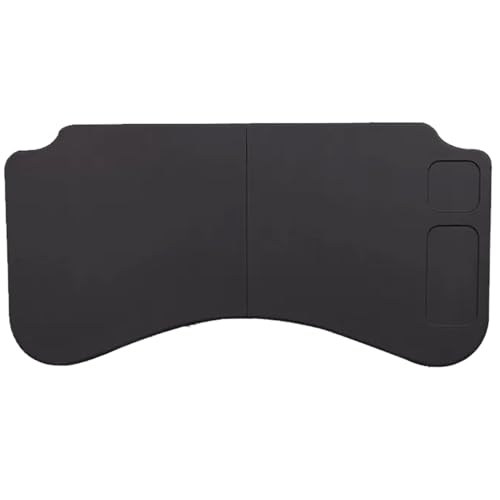 Snaweo Wandklapptisch, Mehrzweck-Tablett, Lenkrad-Tischplatte, Laptop-Notebook-Schreibtischhalterung, Zubehör, ESS- Und Trinktabletthalter, for Fahrerzubehör(Nero) von Snaweo