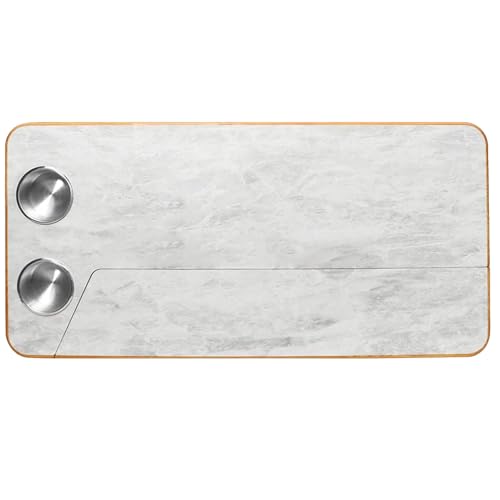 Snaweo Wandtisch Klappbar, Abnehmbare, Klappbare Camper-Tischplatte, Camper-/Wohnmobil-Arbeitsplattenverlängerung Mit Zwei Getränkehaltern Aus Edelstahl, for Yachten, Marine Snaweo Wandtisch Klappbar, Abnehmbare, Klappbare Camper-Tischplatte, Camper-/Wohnmobil-Arbeitsplattenverlängerung Mit Zwei Getränkehaltern Aus Edelstahl, for Yachten, Marine von Snaweo