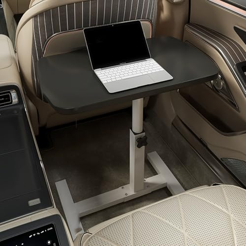 Snaweo Wandtisch Klappbar, Picknicktische for Den Außenbereich Im Wohnmobil, Multifunktionaler Klappbarer Autoschreibtisch, Trinken Und Laptop, Höhenverstellbar(Nero) von Snaweo