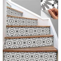 15Steps Steps Riser Vinyl Strips Abnehmbarer Aufkleber Peel & Stick A83 Grau von SnazzyDecal