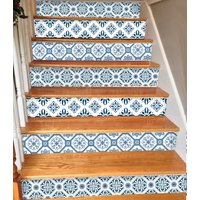 15Steps Treppen Riser Vinyl Streifen Abnehmbarer Aufkleber Peel & Stick Portugal Pmix5A von SnazzyDecal