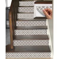 15Steps Treppen Riser Vinyl Streifen Abnehmbarer Aufkleber Peel & Stick St001 Grau 15Steps Treppen Riser Vinyl Streifen Abnehmbarer Aufkleber Peel & Stick St001 Grau von SnazzyDecal