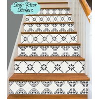 15Steps Treppen Riser Vinyl Strips Abnehmbarer Aufkleber Schälen & Aufkleben Wmix2Gh von SnazzyDecal