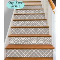 Steps Riser Vinyl Strips Abnehmbarer Aufkleber Peel & Stick Set Von 15Steps St001 von SnazzyDecal