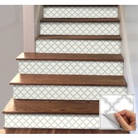Treppenstufen Vinyl Strips 15 Stufen Abnehmbarer Aufkleber Peel & Stick F060 von SnazzyDecal