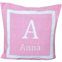 Kinderzimmer Monogramm Kissen, Babykissen Personalisiert, Wurfkissen, Baby Shower Geschenke, 20x20 von Snazzyliving