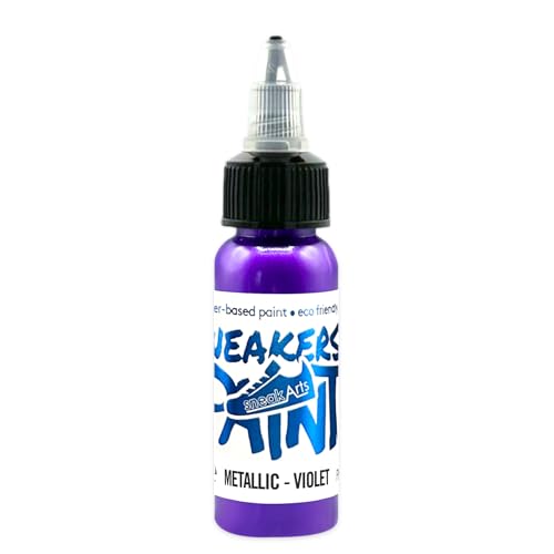 Metallic-Lederfarbe, Violett, 30 ml SneakArts von SneakArts