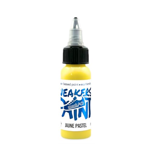 SneakArts Lederfarbe, 30 ml, Pastellgelb von SneakArts