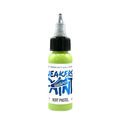 SneakArts Lederfarbe, 30 ml, Pastellgrün von SneakArts
