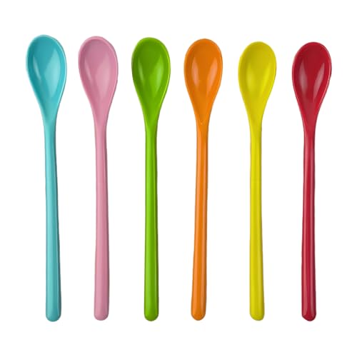 6 Stück PlastiklöFfel,EierlöFfel Kunststoff,Bunt Lang Plastik,Lange Kunststofflöffel,Kaffeelöffel Langem mit Groß Joghurtlöffel,Bunte Eislöffel Griff,Mehrweg 15 cm Eierlöffel,Suppenlöffel Trinklöffel 6 Stück PlastiklöFfel,EierlöFfel Kunststoff,Bunt Lang Plastik,Lange Kunststofflöffel,Kaffeelöffel Langem mit Groß Joghurtlöffel,Bunte Eislöffel Griff,Mehrweg 15 cm Eierlöffel,Suppenlöffel Trinklöffel von Snhauxinfa