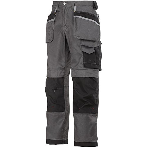 Snickers Arbeitshose mit Holstertaschen "DuraTwill", 1 Stück, Größe 204, anthrazit/schwarz, 32127404204 von Snickers Workwear