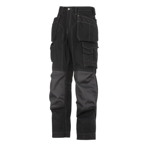 Snickers Bodenlegerhose mit Kevlar, 1 Stück, 158, schwarz, 32230404158 von Snickers Workwear